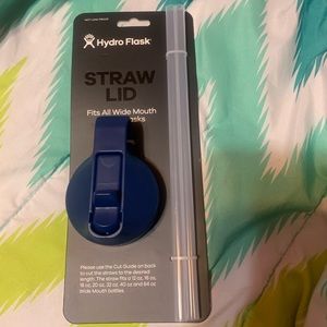 Hydro Flask lid and straw set